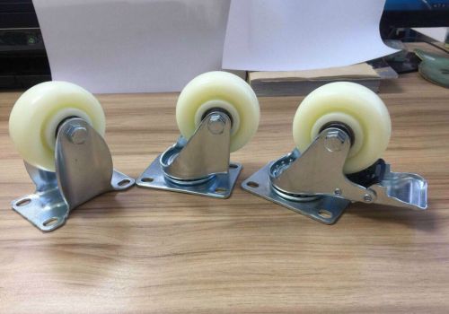 Bánh xe nylon trắng